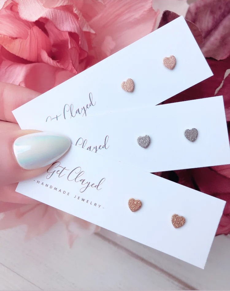 Get Clayed Earring Stud