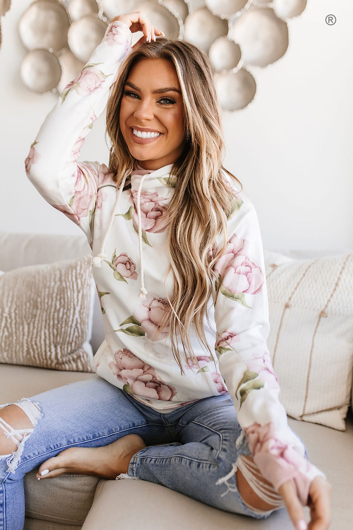 Ampersand Doublehood Sweater -Happily Ever After