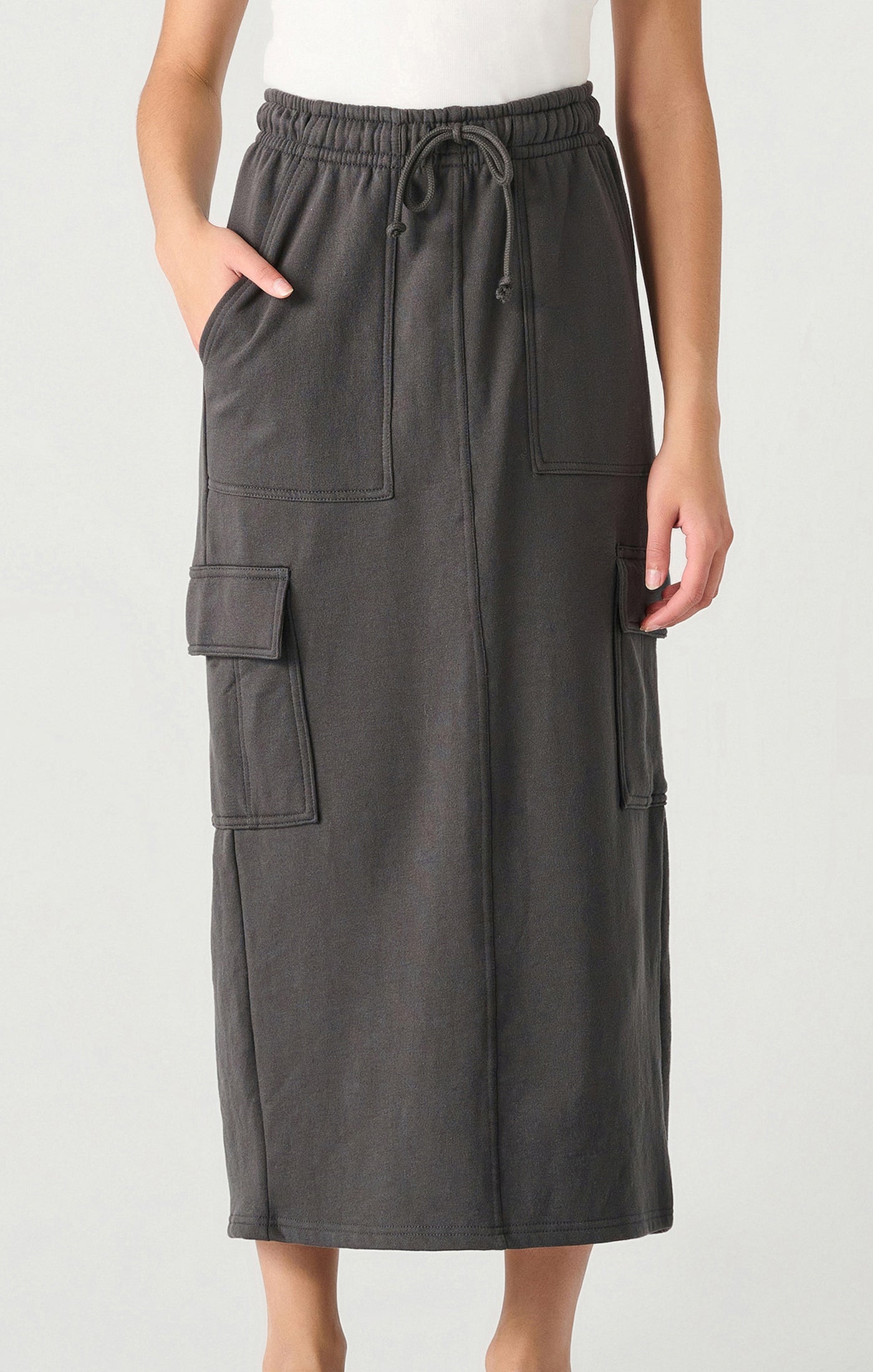 SOFT CARGO MAXI SKIRT