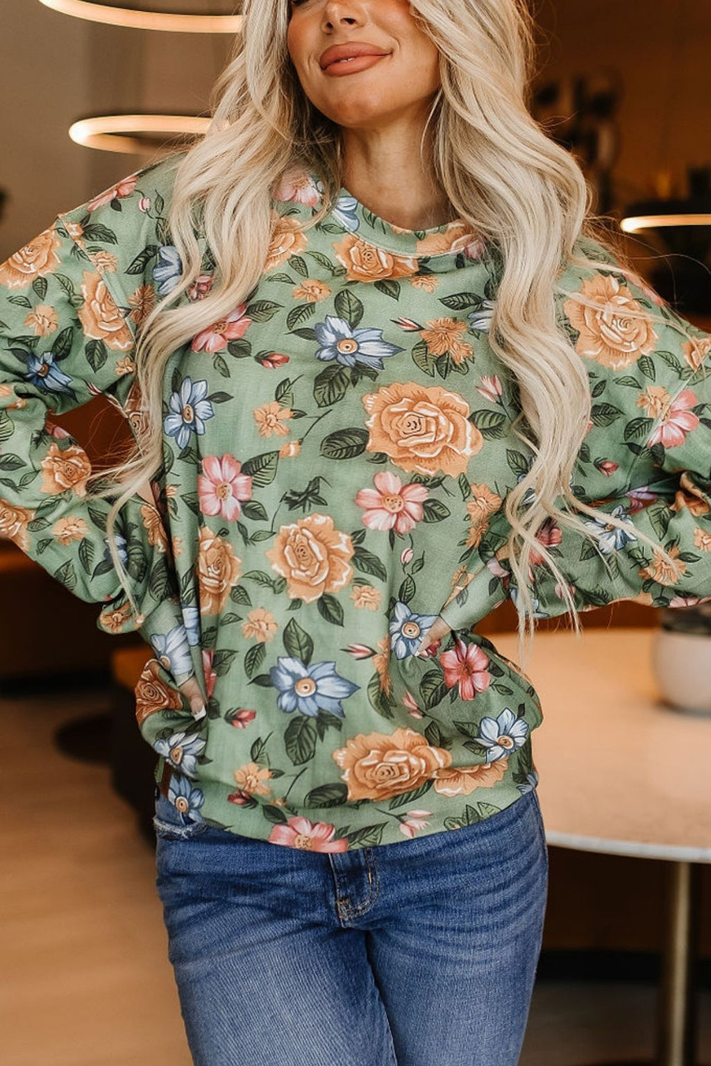 Ampersand university pullover- enchanted cottage