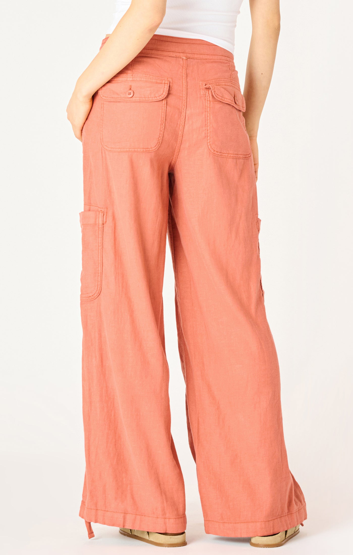 WIDE LEG CARGO PANTS