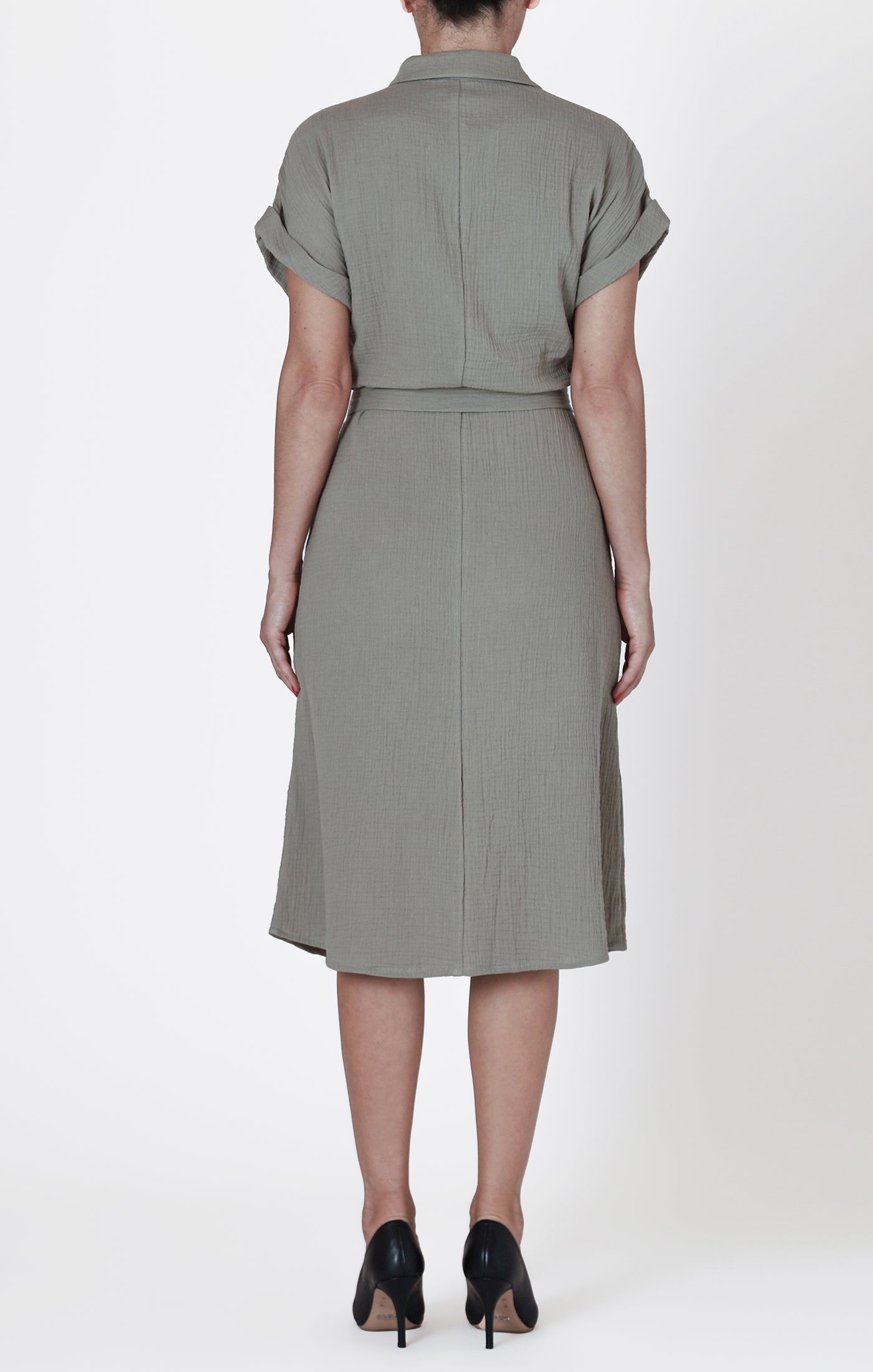 UTILITY SHIRT DRESS