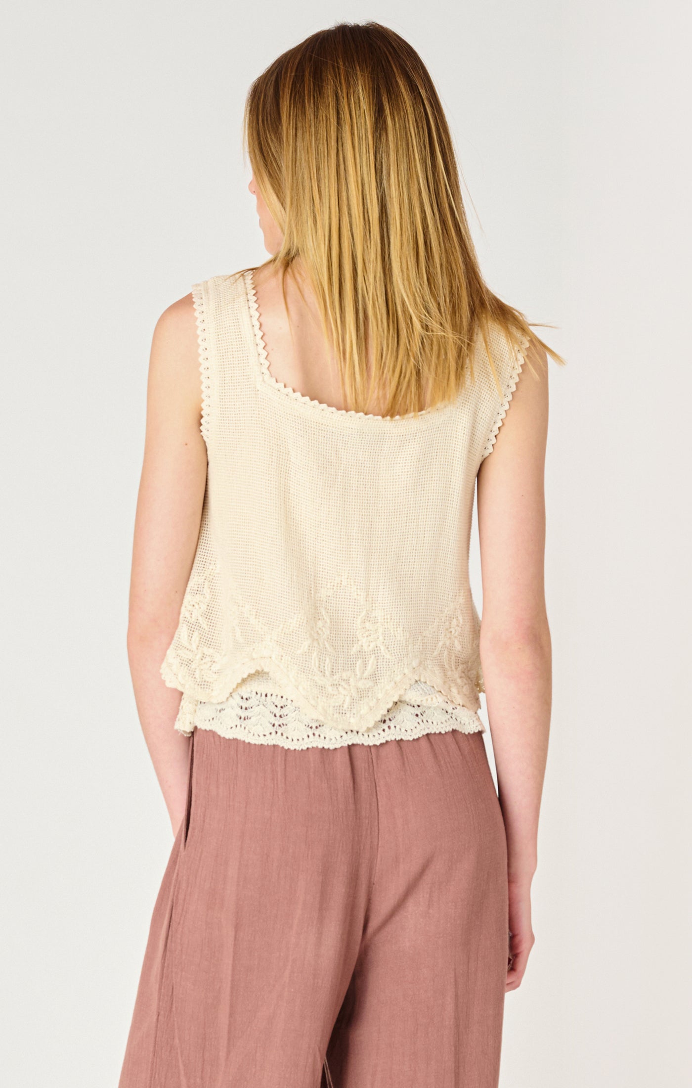 LAYERED LACE TOP