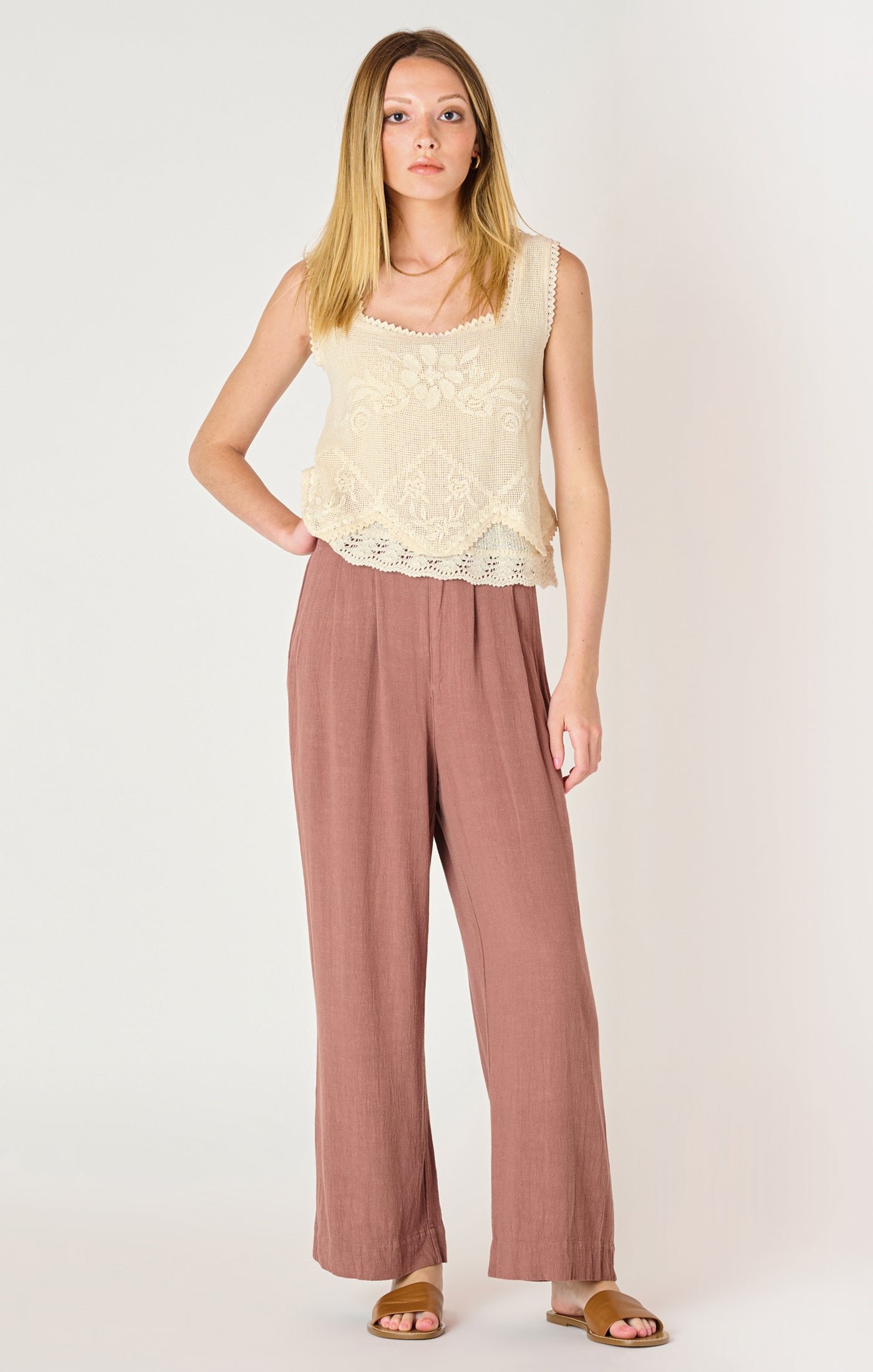 LAYERED LACE TOP