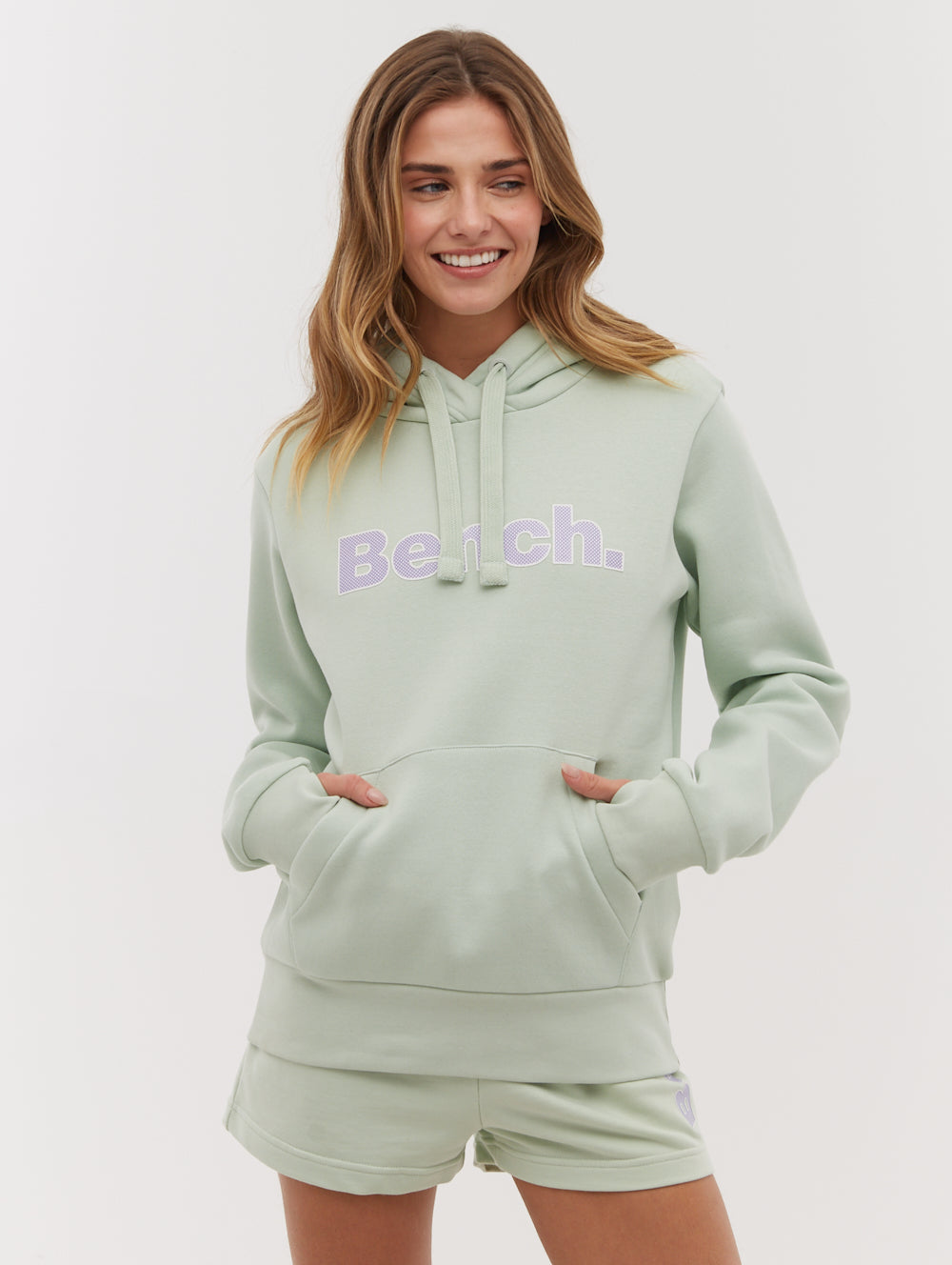 TEALY OUTLINE LOGO HOODIE