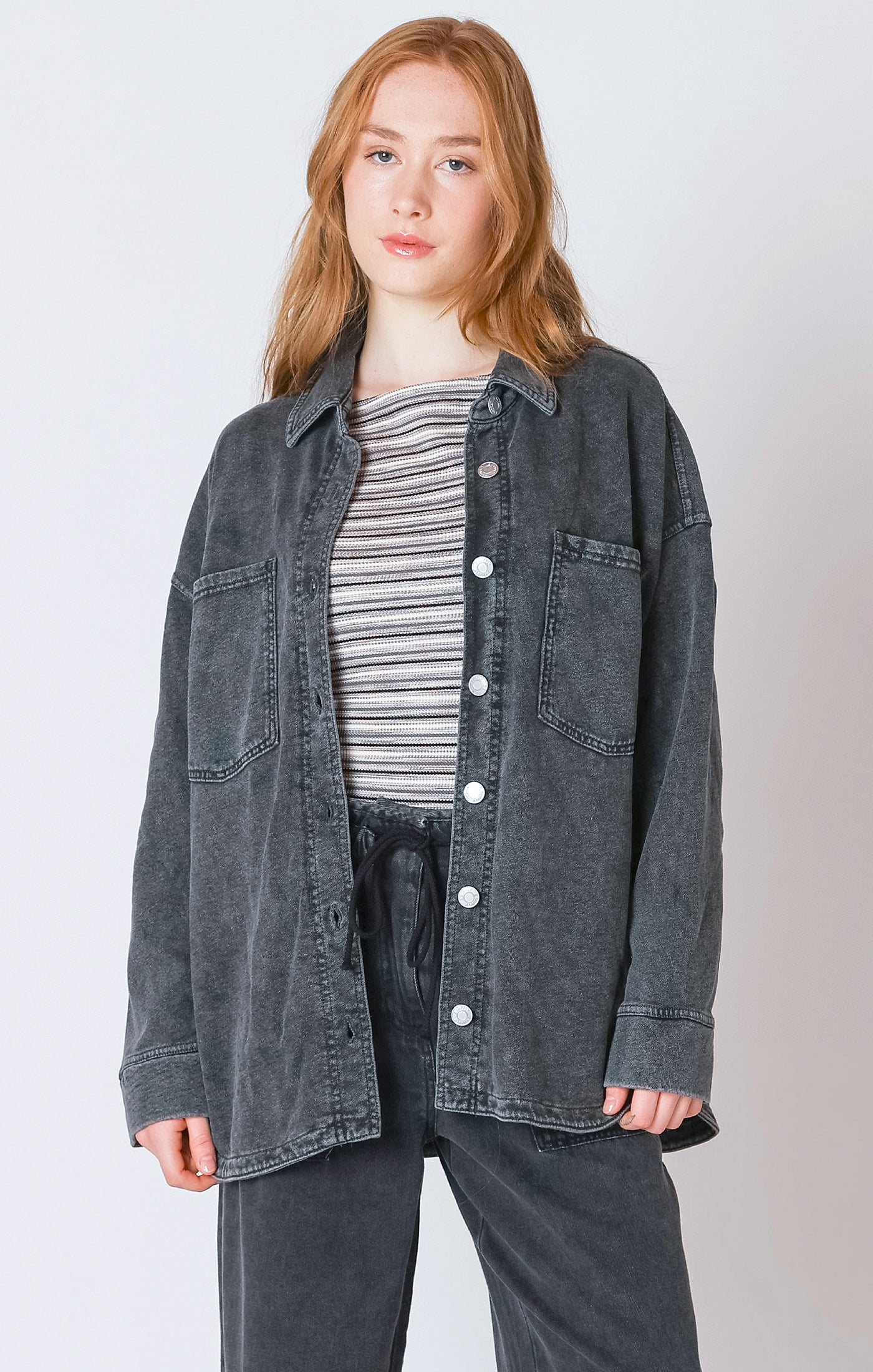DEX Black Denim Shirt