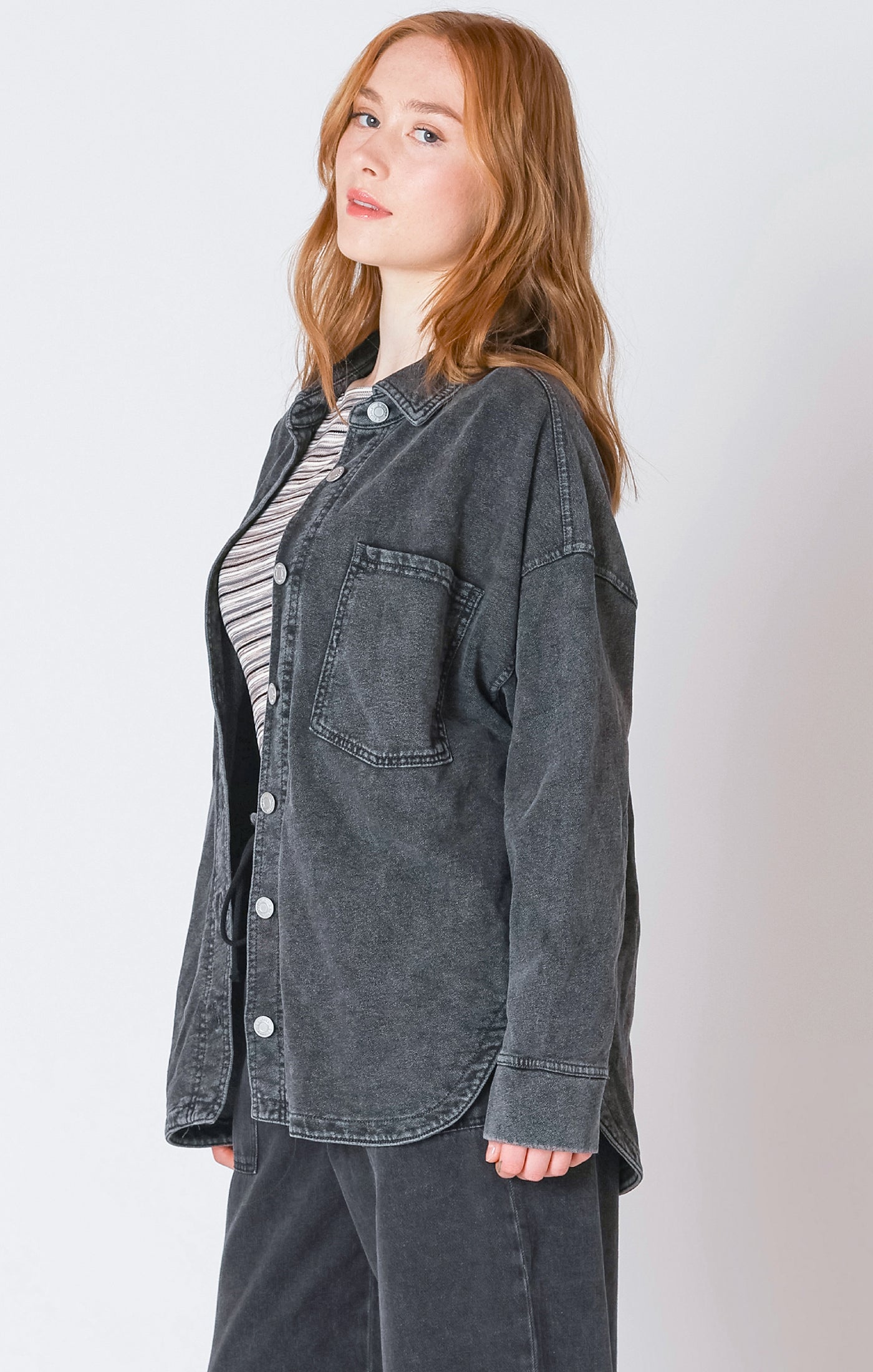 DEX Black Denim Shirt