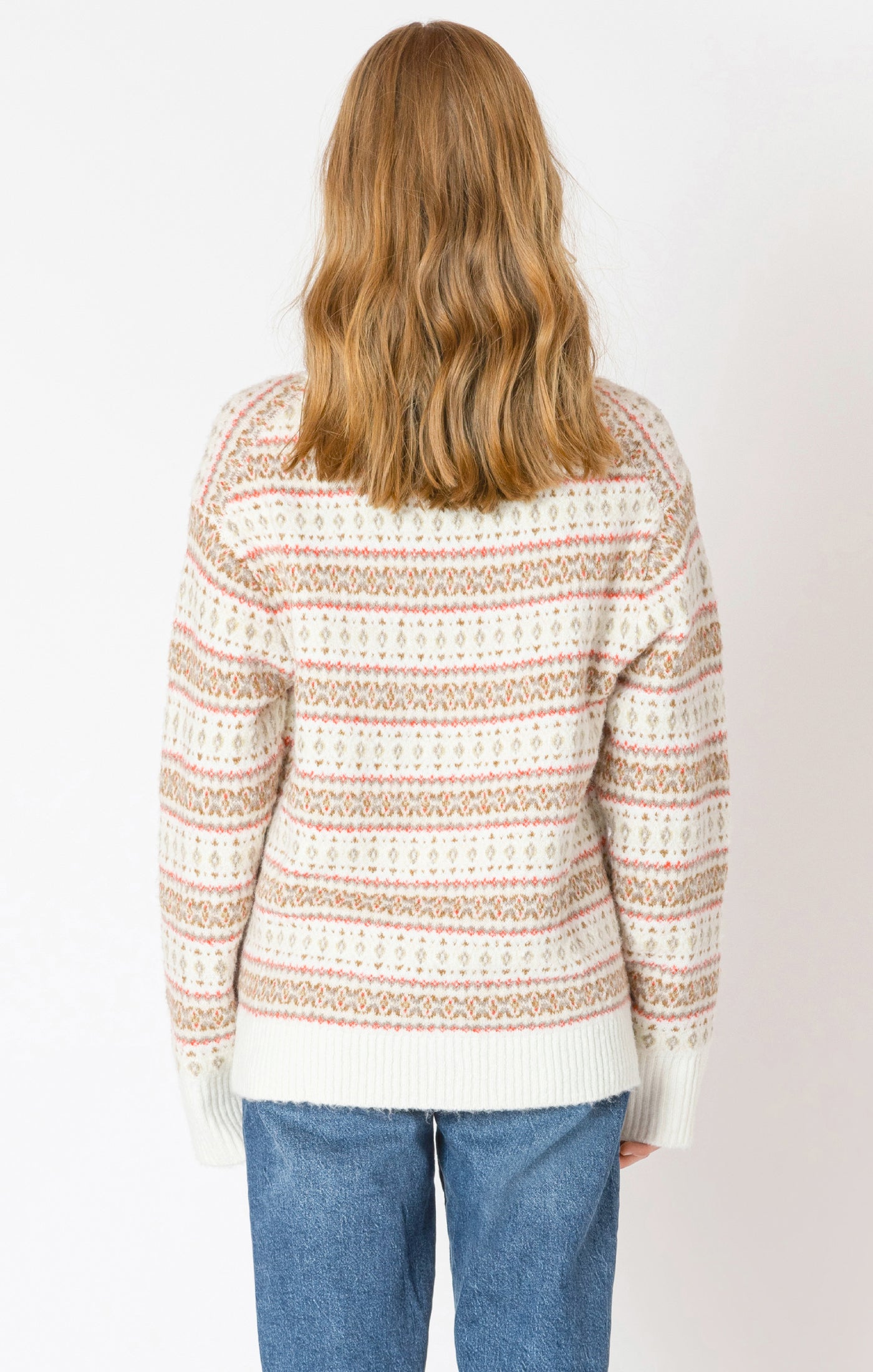 OVERSIZED PATTERNED SWEATER