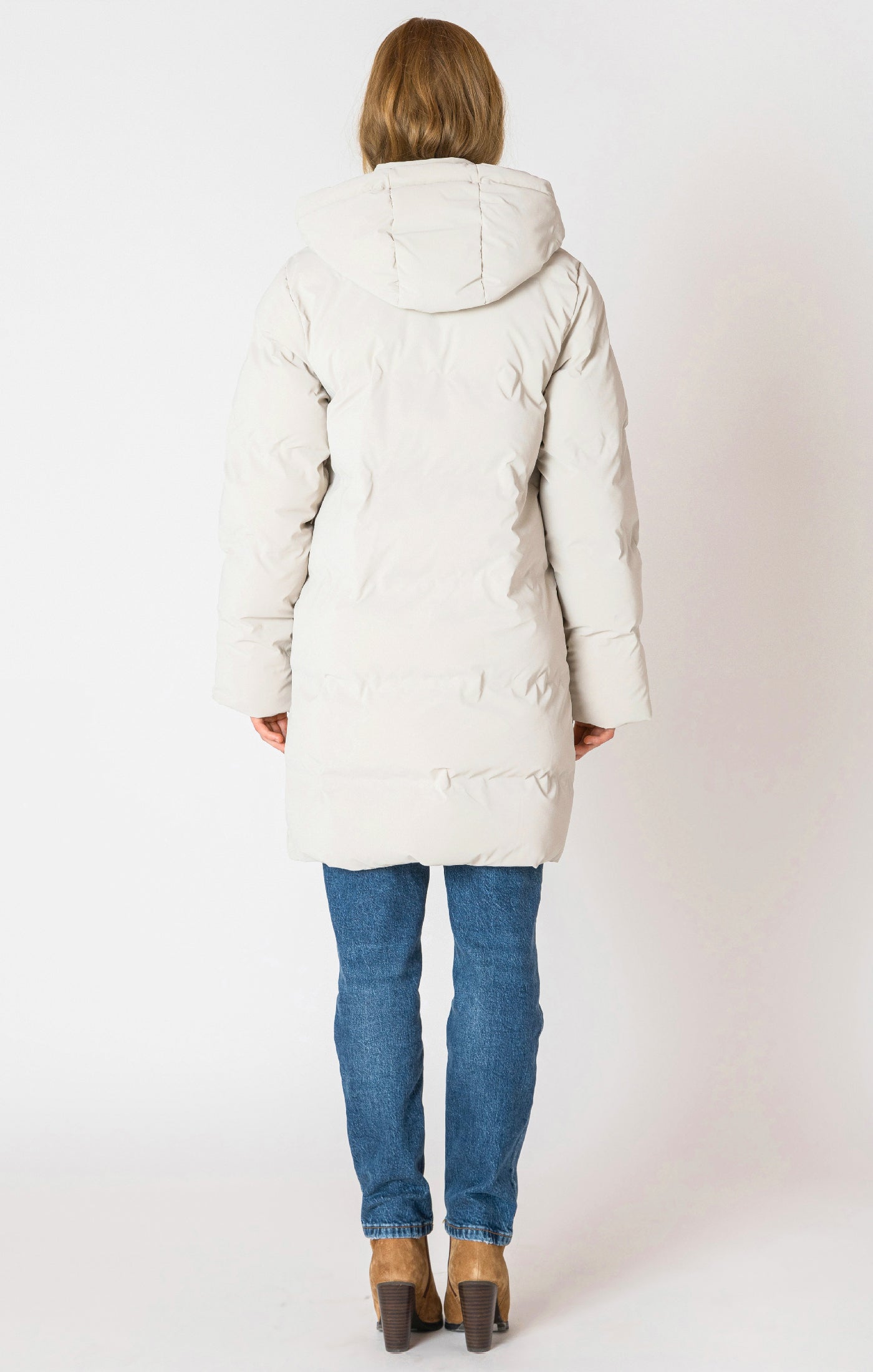 HOODED PUFFER COAT