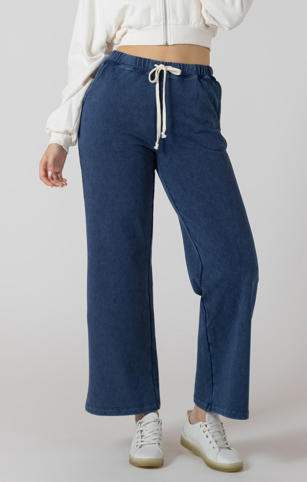 Washed Indigo Jean Lounge Pant