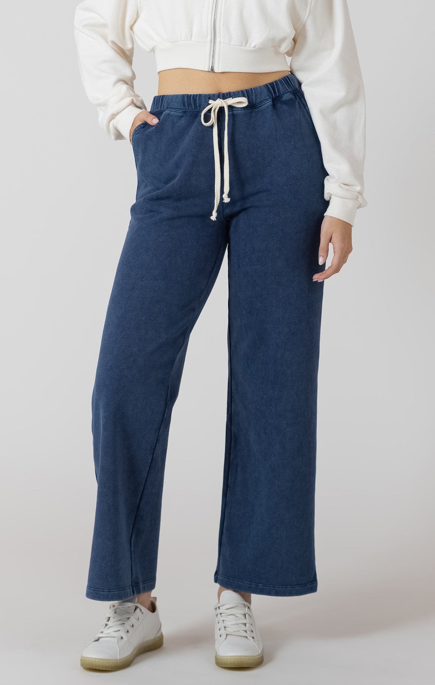 Washed Indigo Jean Lounge Pant