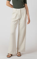 Scuba Knit Pant - Pearl