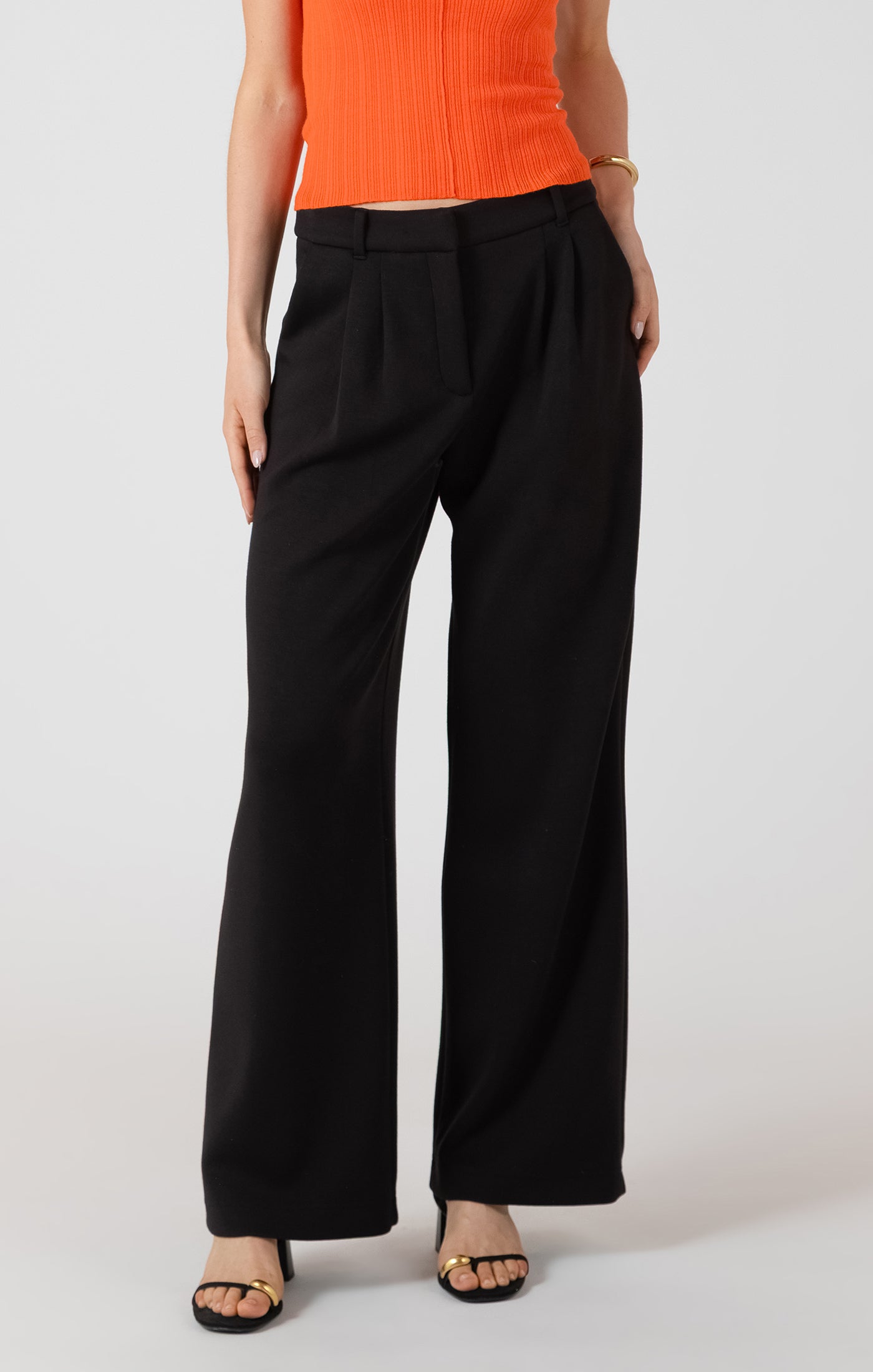 Scuba Knit Pant - Black