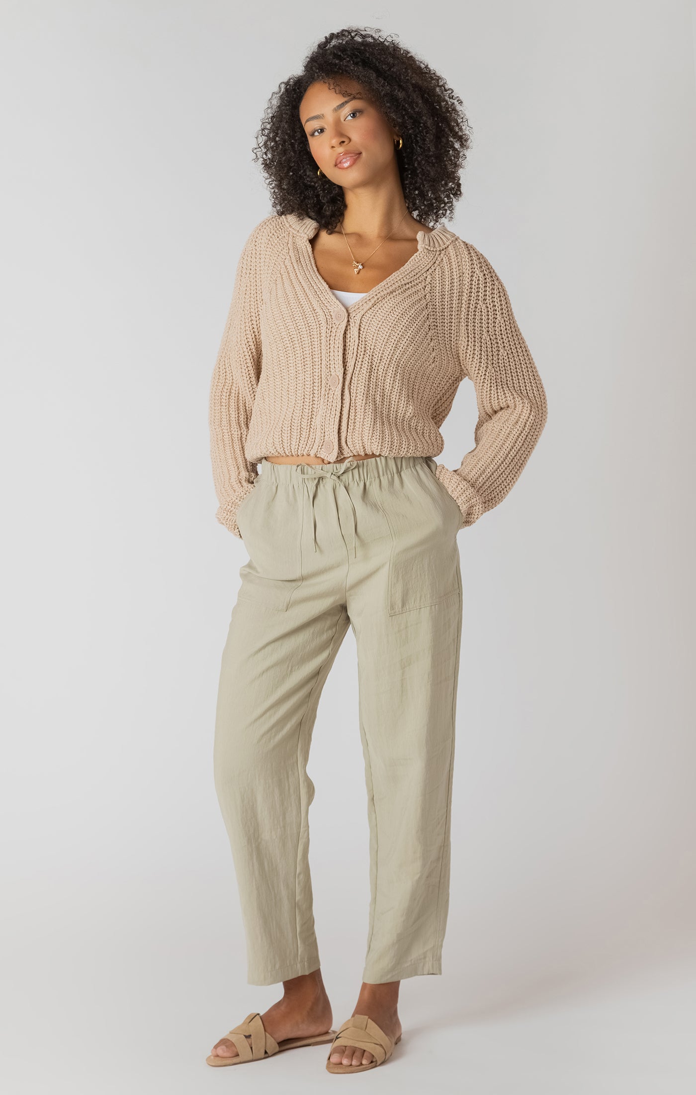 Button Front Cardi