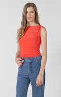 Shirred tank
