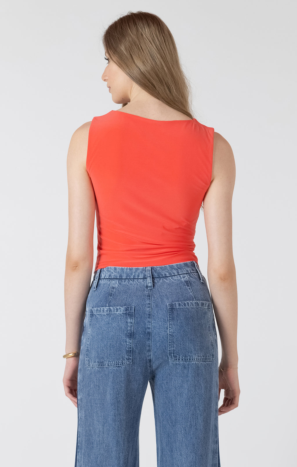 Shirred tank