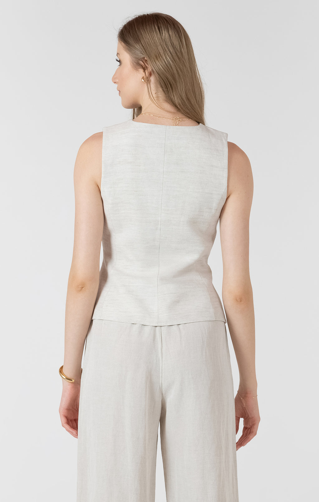 Lena Button Vest