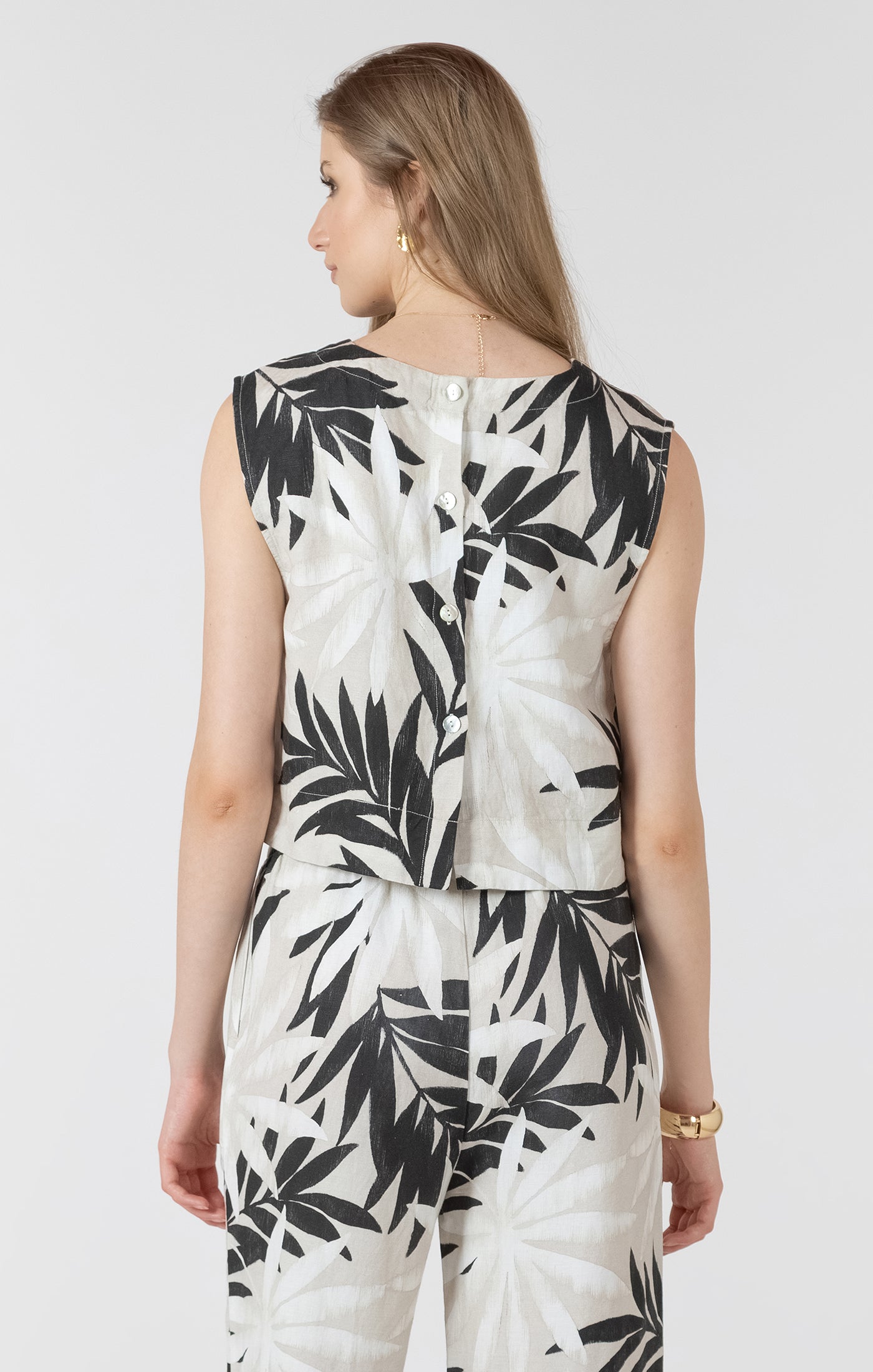 Muda Printed Top
