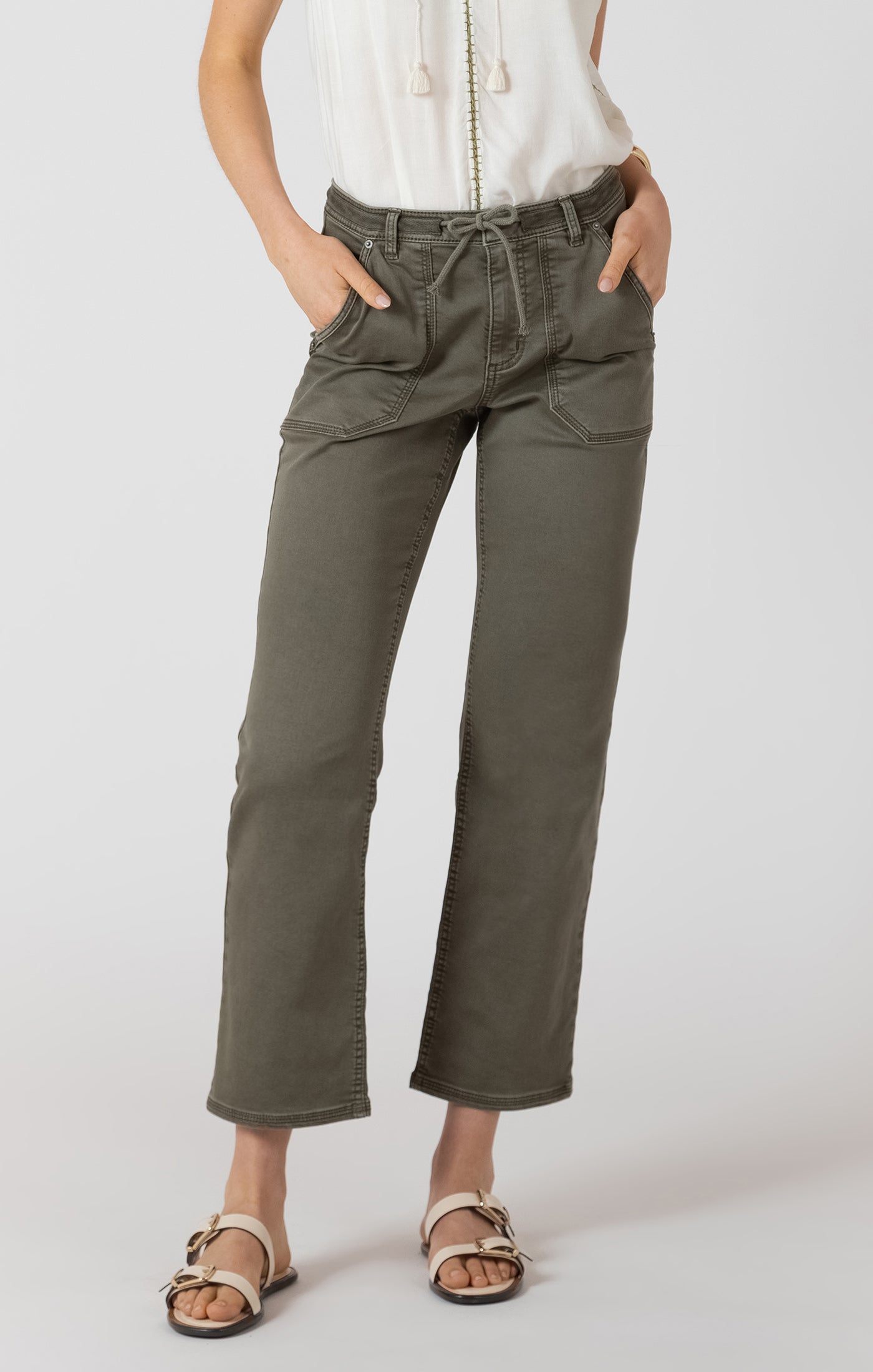 RELAXED STRETCH TWILL PANT