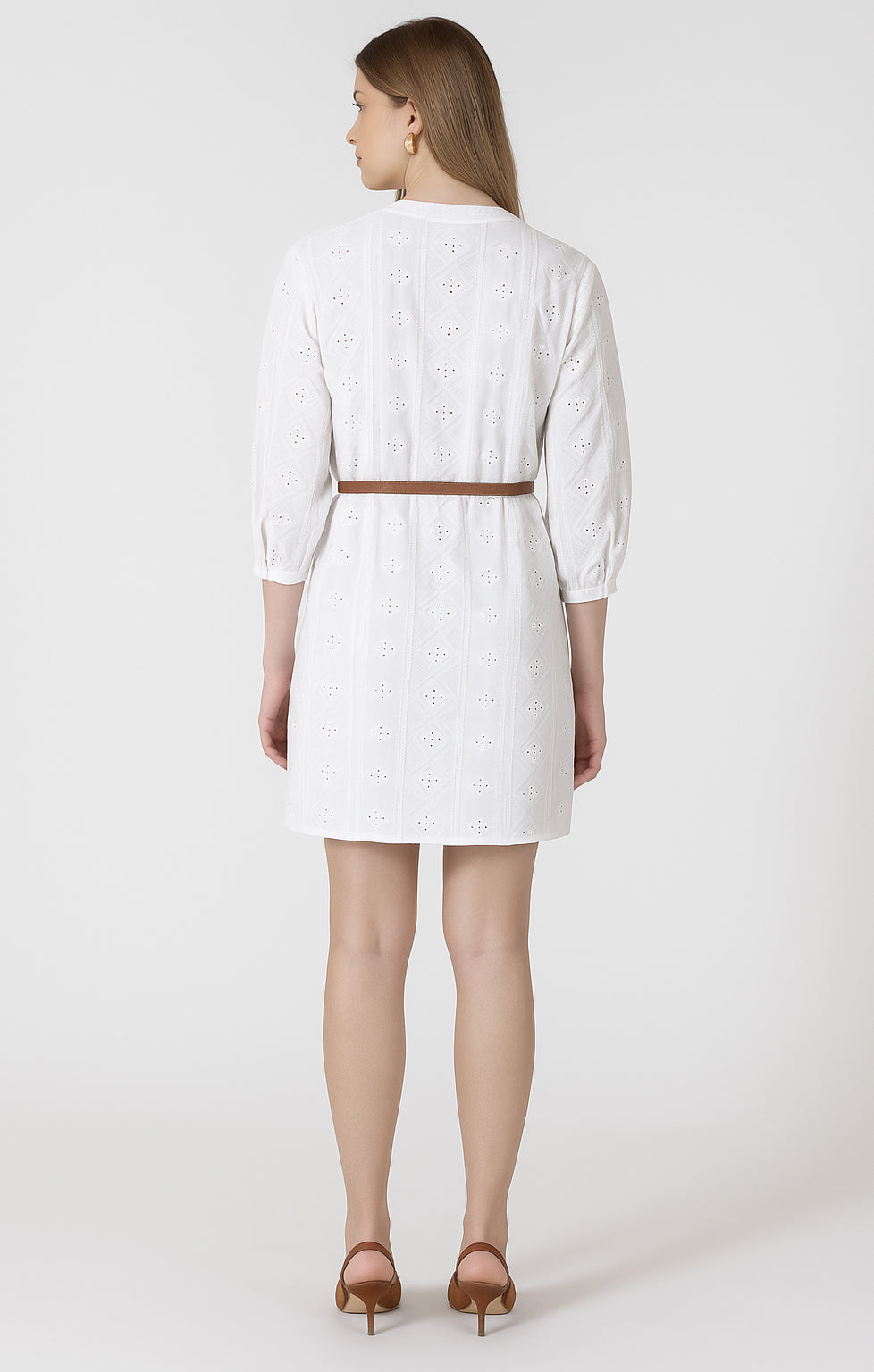 EMBROIDERED DRESS