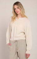 Henley Sweater Pearl