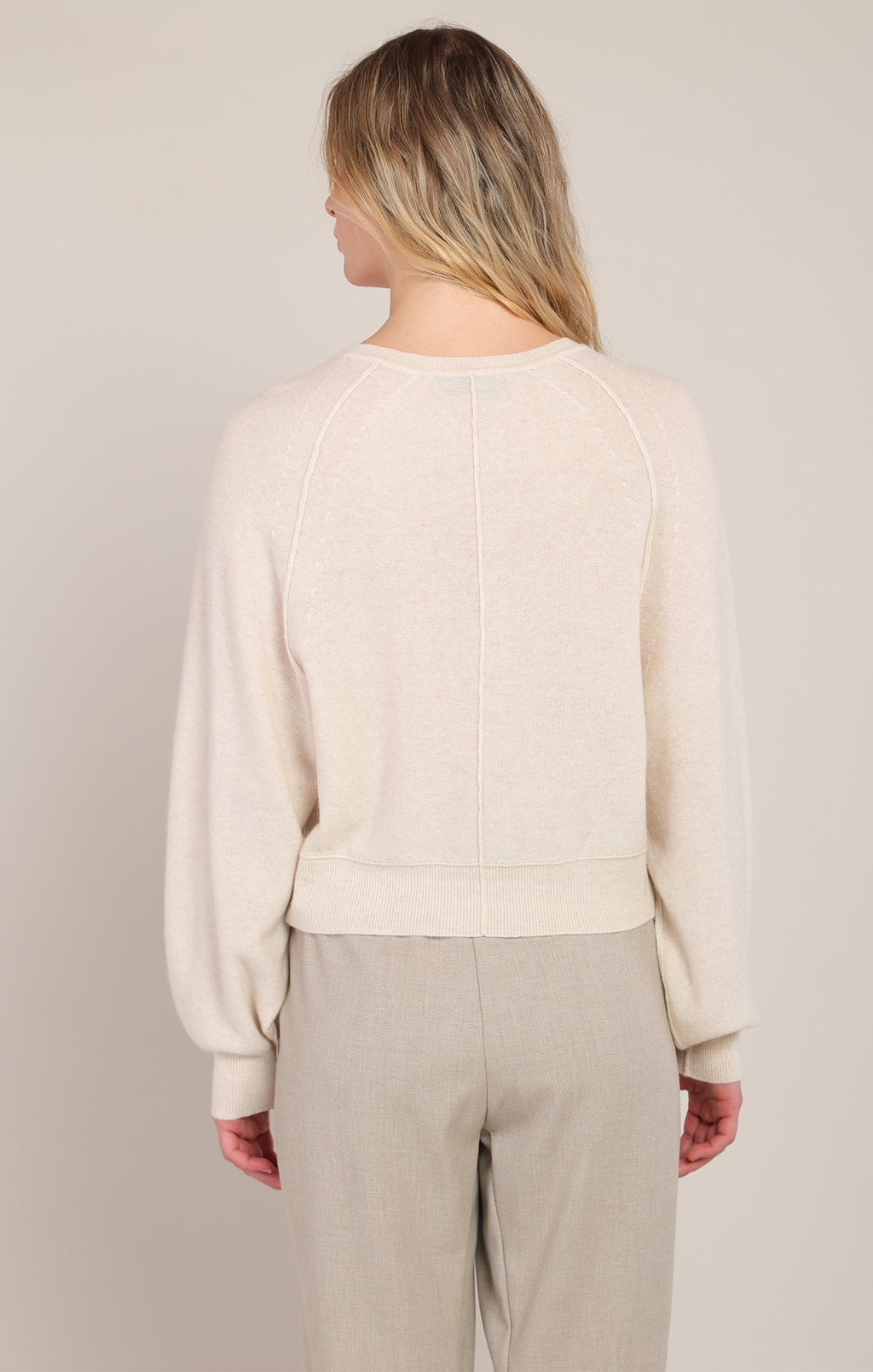 Henley Sweater Pearl