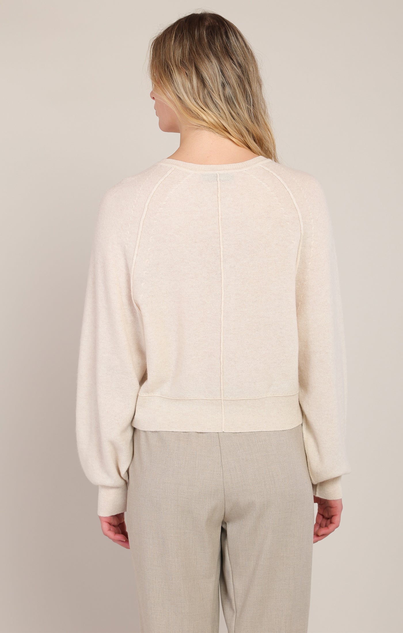 Henley Sweater Pearl