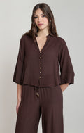 Wide Sleeve Blouse