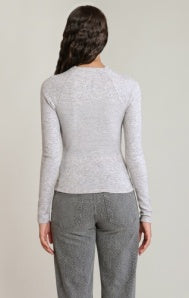 Raglan Long Sleeve - Heather Brown & Heather Grey