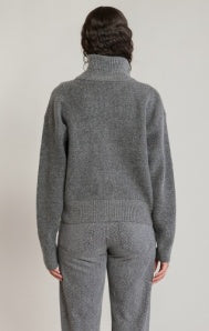 Zip-Up Cardigan