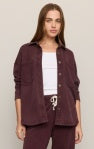 All Day Knit Jacket - Berry