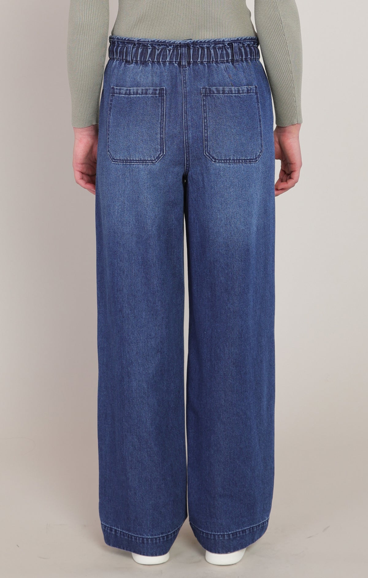 Wide Leg Denim Pant
