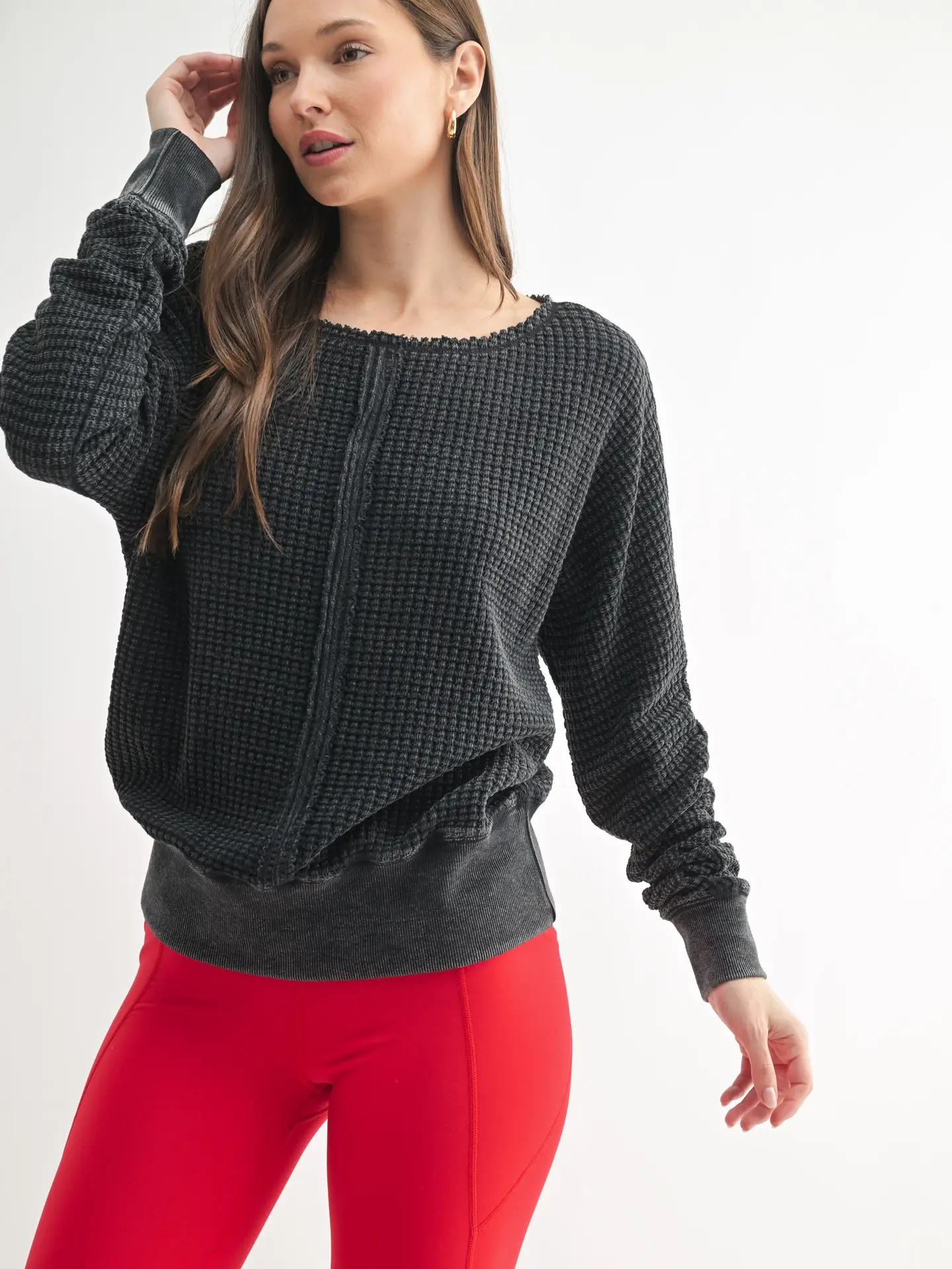 Chunky WaffleSweater