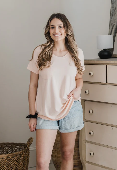Janis Tee - Peach