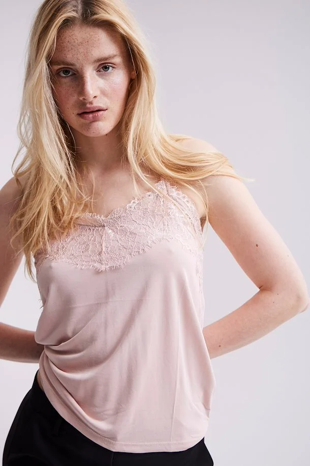 IHLIKE Jersey Top - Rose Dust