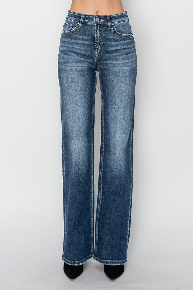 Risen HIGH RISE STRAIGHT JEANS