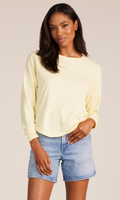 Long Sleeve Curve Hem Tee
